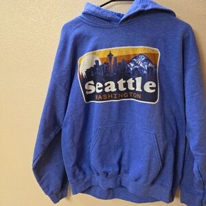 💙Blue Seattle Washington Hoodie💙